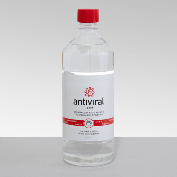 Dezinfekce ANTIVIRAL Liquid 1000 ml s pojistným uzávěrem